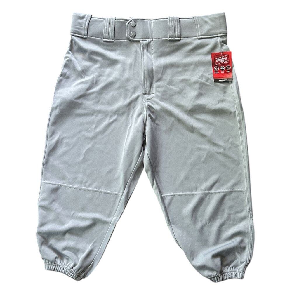 NWT Gray Launch Knicker Baseball Pants Men's Large